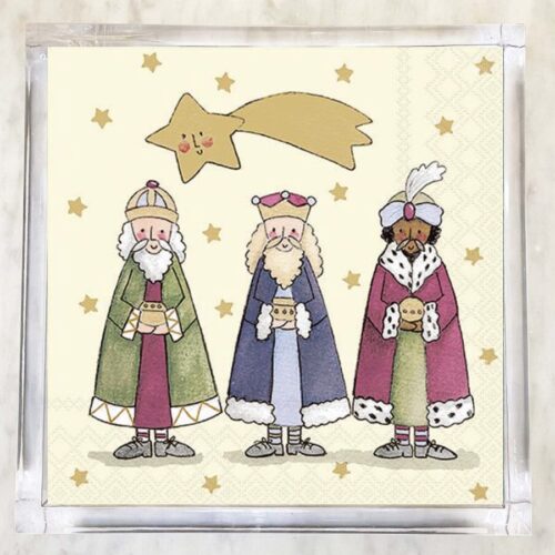 Three Wise Kings Luncheon Napkins - Set of 2 image 0