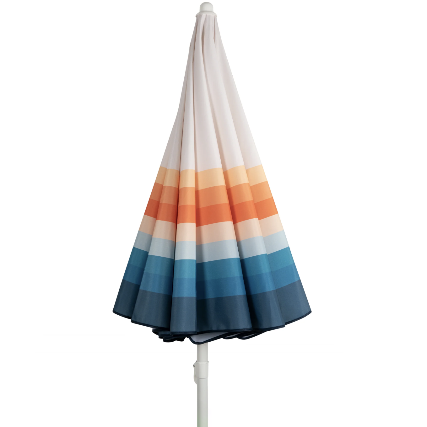 Retro Stripe 5.5 Ft. Portable Beach Umbrella