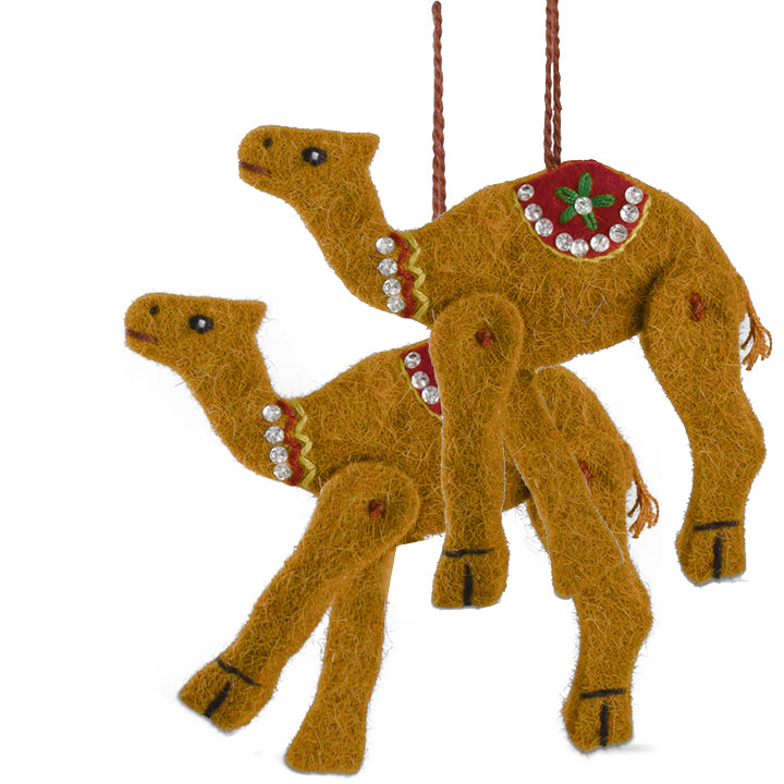 Three Wise Camel Ornaments - Set of 3