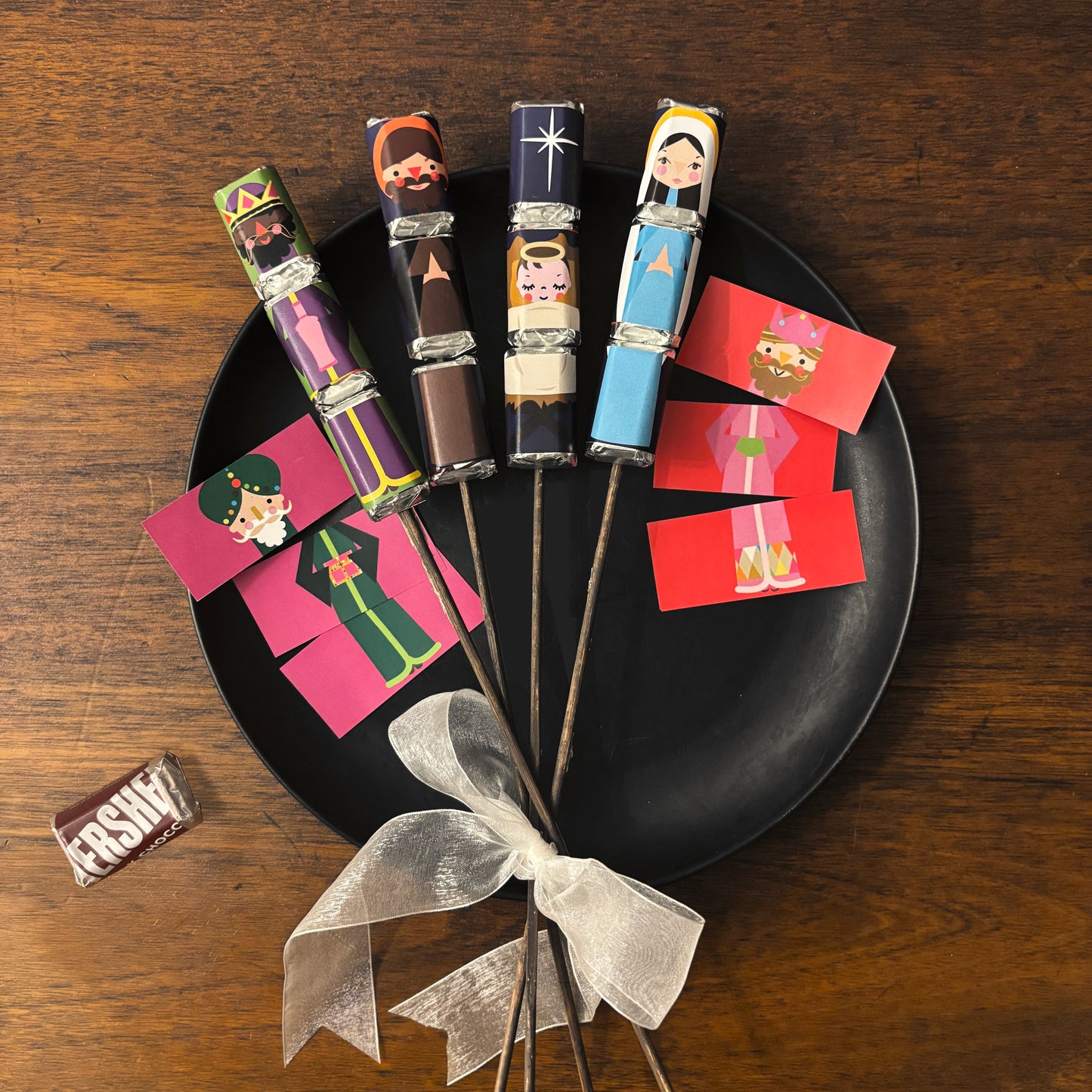 Nativity Hershey's Miniatures Wrappers - Instant Download