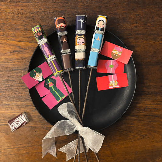 Nativity Hershey's Miniatures Wrappers - Instant Download